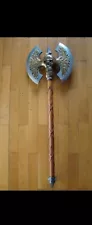 Denix Double Headed Fantasy Battle Axe of Atilla The Hun