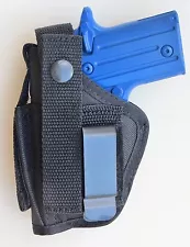 Hip Holster for Colt Mustang Pocketlite 380 clip-on or belt loop