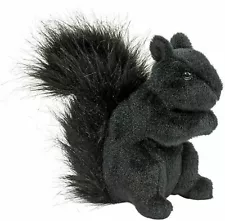 Hi-Wire plush 6" tall Black Squirrel Douglas Cuddle stuffed animal toy rodent