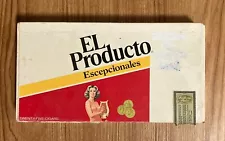 VINTAGE - Cigar Box (empty), El Producto Escepcionales, Fair Condition