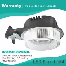 LED Barn Light 75W, 100-277VAC Outdoor Lights for Yard, Garage,Street,Warehouse