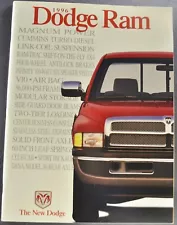 1996 Dodge Truck Ram Pickup Large 36pg Brochure Laramie SLT 1500 2500 3500 4x4