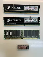 Lot Of Vintage Computer RAM Memory Chips