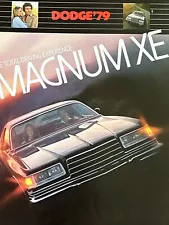 The Dodge Magnum XE 1979 USA Range Car Sales Brochure Collectable