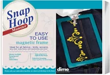 DIME Monster Snap Hoop Brother BabyLock Embroidery Machine 5" X 7" JM1