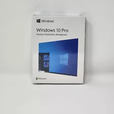 Windows 10 Professional 32/64-Bit Box USB Flash Drive with Product Key New