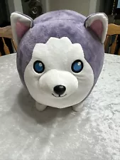 Aphmau Woof Purple Husky Dog Plush Stuffed Toy 15x12 Inch 2018 Batch 1 Of 5 READ