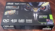 ASUS Strix GeForce GTX 970 Direct CU II 4GB GDDR5 Video Card Factory Sealed NEW