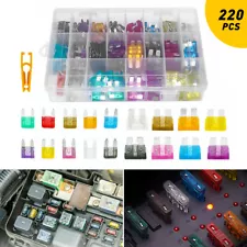 220Pcs Blade Car Fuse Assorted Assortment Blade Kit Set Auto Accessories 2A-35A (For: Subaru Crosstrek)