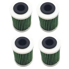 4 Pack Fuel Filter for Suzuki Outboard DF 200 225 250 300 350 HP 15412-93J10 NEW