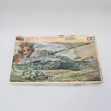 New Tamiya 1:35 Kit Motorized WWII German King Tiger 70 Ton Heavy Tank MT220 USA