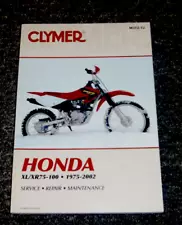 1983 1984 1985 Clymer Honda XL100S Dirt Bike Shop Service Repair Manual M312-12