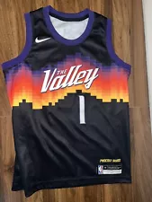 Youth Devin Booker Phoenix Suns Nike City Edition Jersey The Valley