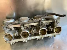 87 Kawasaki ZL1000 Eliminator Carbs Carburetors Intake OEM E2821 (For: Kawasaki Eliminator 1000)