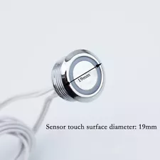 sale DC12V Touch Sensor Switch with Blue Light for LED Lamp Strip Closet Cabinet