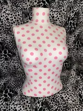 Victoria Secret Pink mannequin torso for display or collection