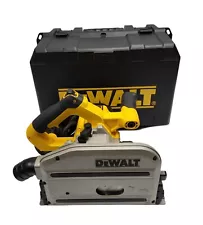 Dewalt DWS520 6.5" Corded Track Saw With Case & Blade USED ONCE