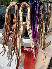 Synthetic Braid In Dreadlocks