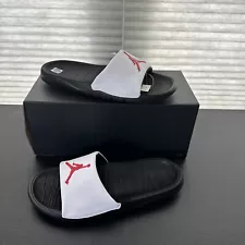 Men's Jordan Break Slide Black/University Red-White (AR6374 016) Mens Sz 9