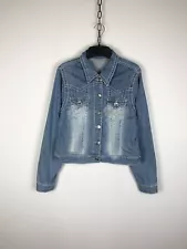 True Religion Denim Jacket Blue size XL