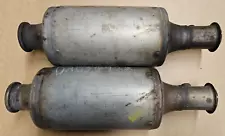 2 Scrap OEM Full Catalytic Converters For Recycling VW