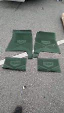 Set of 4, Olds Cutlass Green Rubber Floor Mats 442 1964-1972 Vista Cruiser