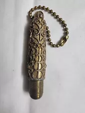 Vintage Gold Tone Trench Lighter Bullet Design. RARE