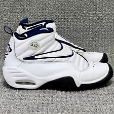 Nike Air Shake Ndestrukt White Navy Dennis Rodman AA2888-101 Youth Sz 6Y Wmn 7.5