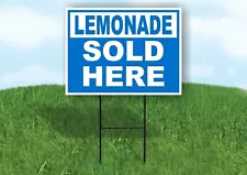 lemonade for sale sign