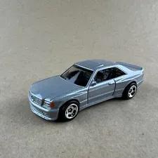 2023 Hot Wheels 1989 Mercedes Benz 560 SEC AMG Silver 1:64 Diecast Car Loose