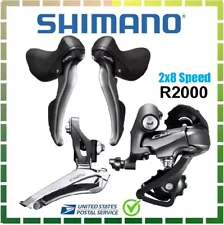 Shimano Claris R2000 Groupset 2x8 Speed Rear Derailleur Front Derailleur Shifter