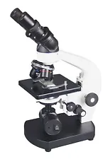 800x Binocular Vet Lab Cordless LED Medical Microscope w Battery Backup