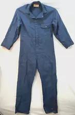 USA Union Made Work Wear Corp Blue Flame-Resistant Coveralls Size 42x31