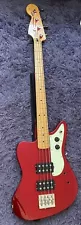 Fender Pawn Shop Series Reverse Jaguar Bass 2013 - Candy Apple Red