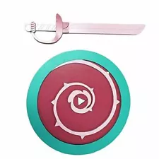 Steven Universe Petite Rose Quartz 14" Shield and 17" Sword Cosplay Playset