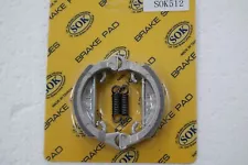 REAR BRAKE SHOES+Springs fit HONDA PA 50, 1978-1981 PA50