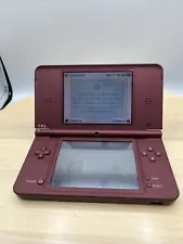 New ListingNintendo DSi XL Console System Burgundy Red - Cleaned, Tested! Mint