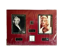 Strand of Marilyn Monroe’s Hair—Affixed to Matted Board—With COA