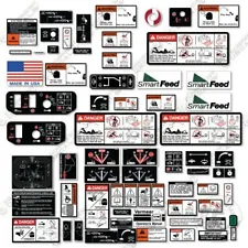 Fits Vermeer Warning Decal Kit Wood Chipper Safety Decal Kit - 7 YEAR 3M VINYL!