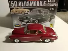 Nicely Built 1:25 Scale Revell Plastic Model Candy Apple Red 50 Oldsmobile