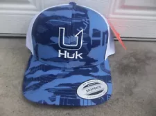 NWT HUK MEN'S BARB U TRUCKER HAT /CAP. BRAND NEW FOR 2024.SALE!