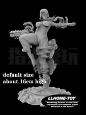 Game HOT Samus Aran hot stand Take a weapon Fight Resin 3D Print GK Kit Figure