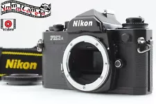 [ Top MINT w/Strap ] Nikon FM3A Black 35mm SLR Film Camera Body From JAPAN