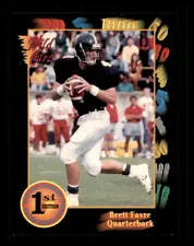 1991 Football Wild Card Draft Brett Favre Southern Miss Golden Eagles #119 RC