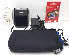 Canon VIXIA mini X Full HD Camcorder Excellent 64GB SD New Battery W/ Case