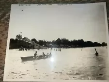 Antique Photo Amusement Park Lake View Park Royersford Pa Giant Slide 1920s