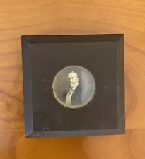 Circa 1904 Teddy Roosevelt Paperweight Unusual! Very Impressive Construction