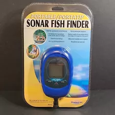 NEW Portable Handheld Sonar Fish Finder - 80 ft max depth - Sealed Package