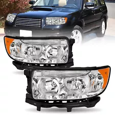 For 2006 2007 2008 Subaru Forester FACTORY Headlights Assembly Left+Right 06-08 (For: 2008 Subaru Forester)