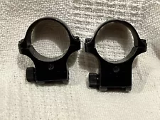 Gloss Blue RUGER 30 mm High height (#5 & #6) scope rings for M77 MkII